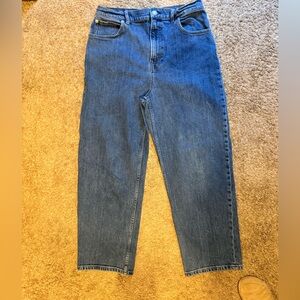 Everlane The Way High Jean Indigo Denim Vintage Ankle Straight Leg Size 32